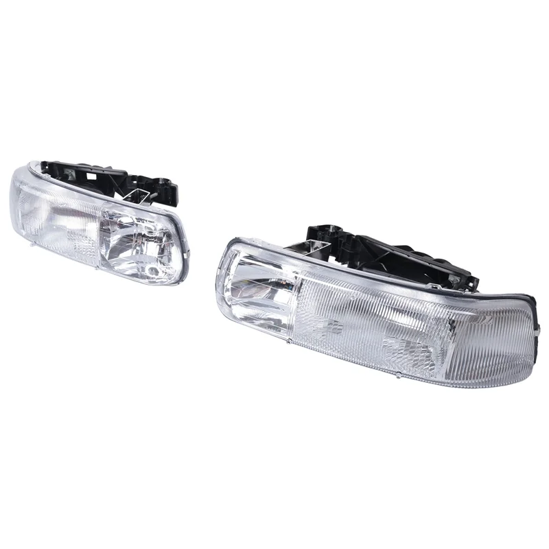 LED DRL النهار تشغيل ضوء مصباح الضباب القيادة الخفيفة ل سيلفرادو 99-02 GM2502187