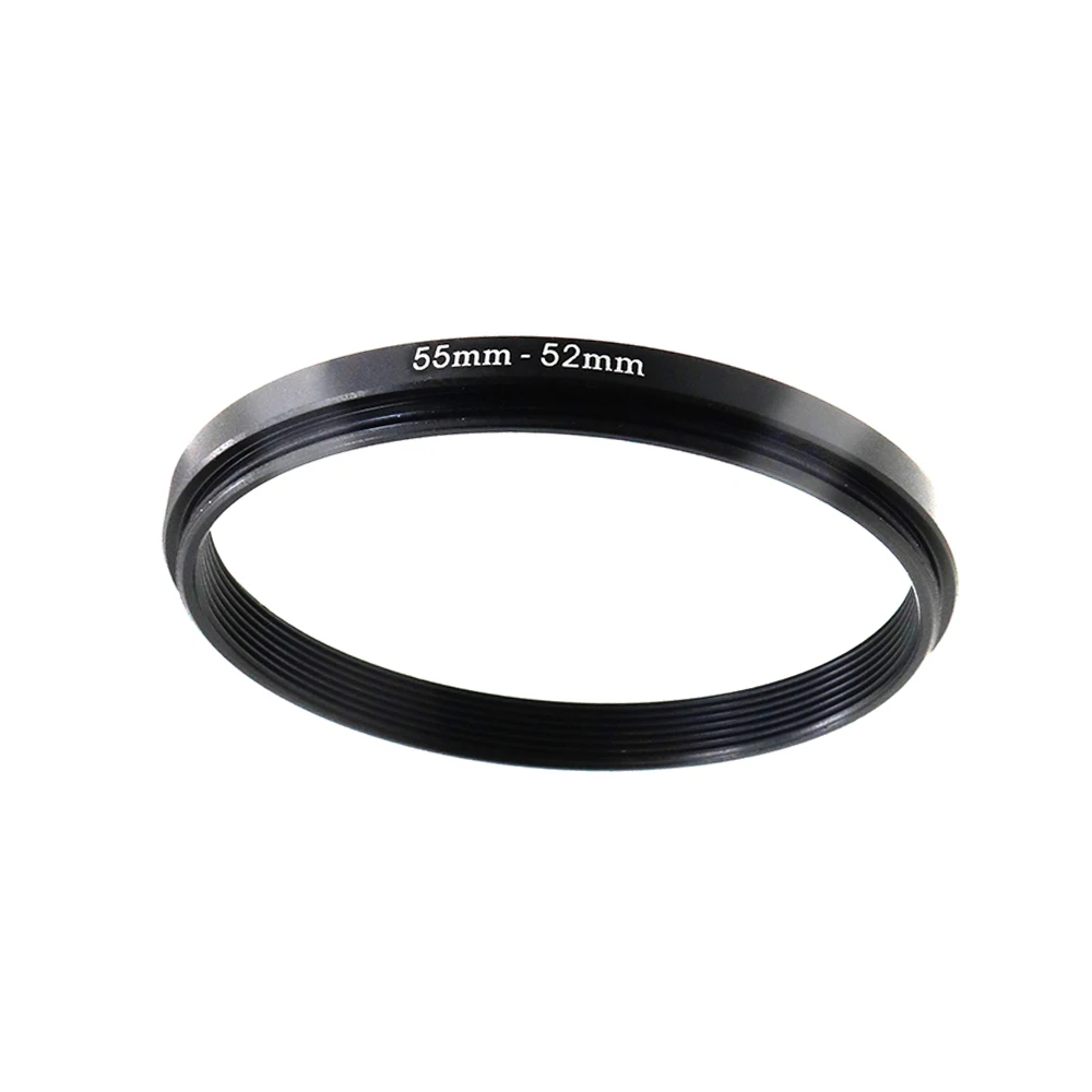 Anillo adaptador de filtro de lente de cámara Step Up/Down 55-52 55-67 55-82mm