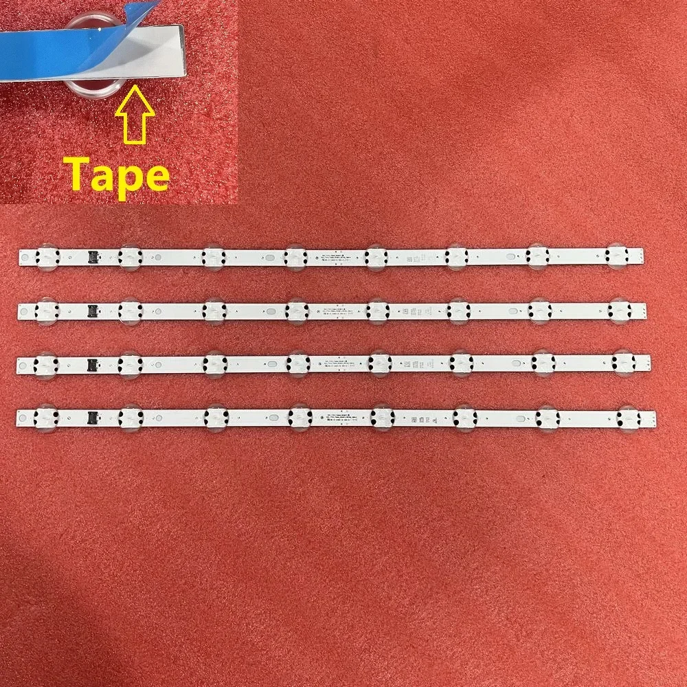 4pcs/set LED Backlight Strip 8LED for 55UM7400PSA 55UM7300PSC 55UM7400PVA 55UM7650PSB 55UM7660PLA 55UN80006LA 55UP75006LF