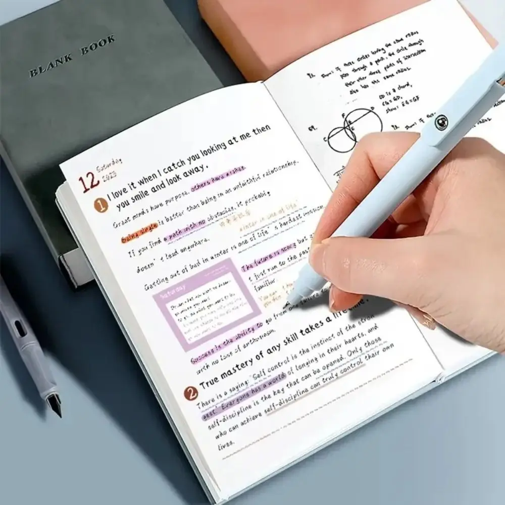 High Quality PU Soft Cover Notebook 368 Sheets Blank Inner Page Sketchbook A5 Thick Memo Pad Gift