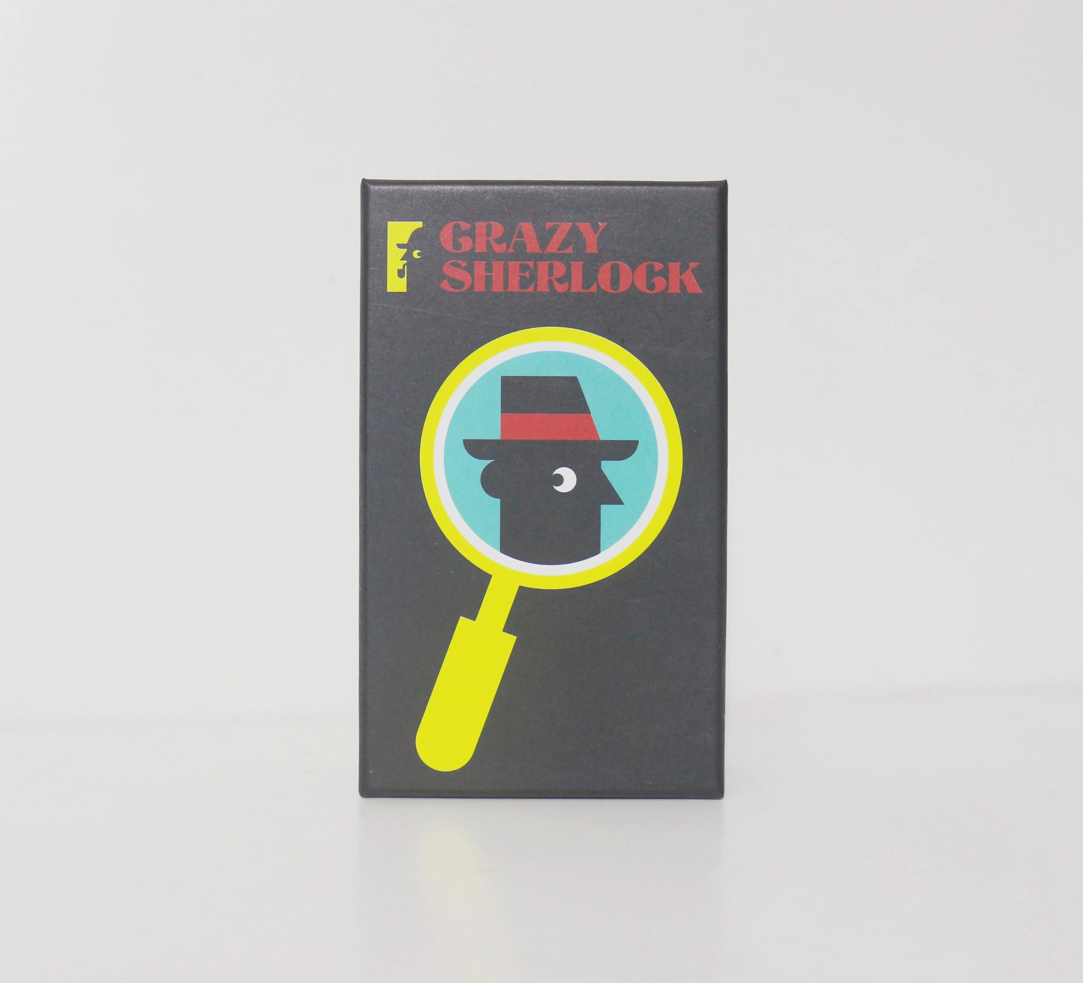 

Crazy Sherlock card Game - instant fun and a colorful, minimalist style family game Logic Game