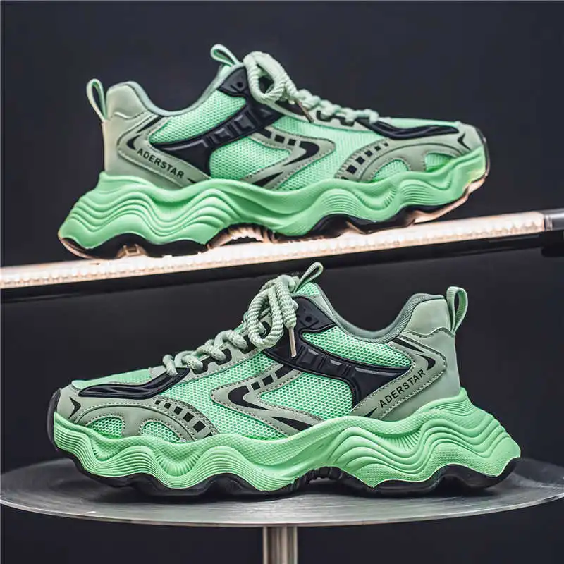 أحذية مسطحة ضخمة أحذية الكاحل أحذية بيضاء منخفضة التمهيد للرجل أحذية رياضية رياضية جميع تقنيات العلامات التجارية المدربين أحذية رياضية