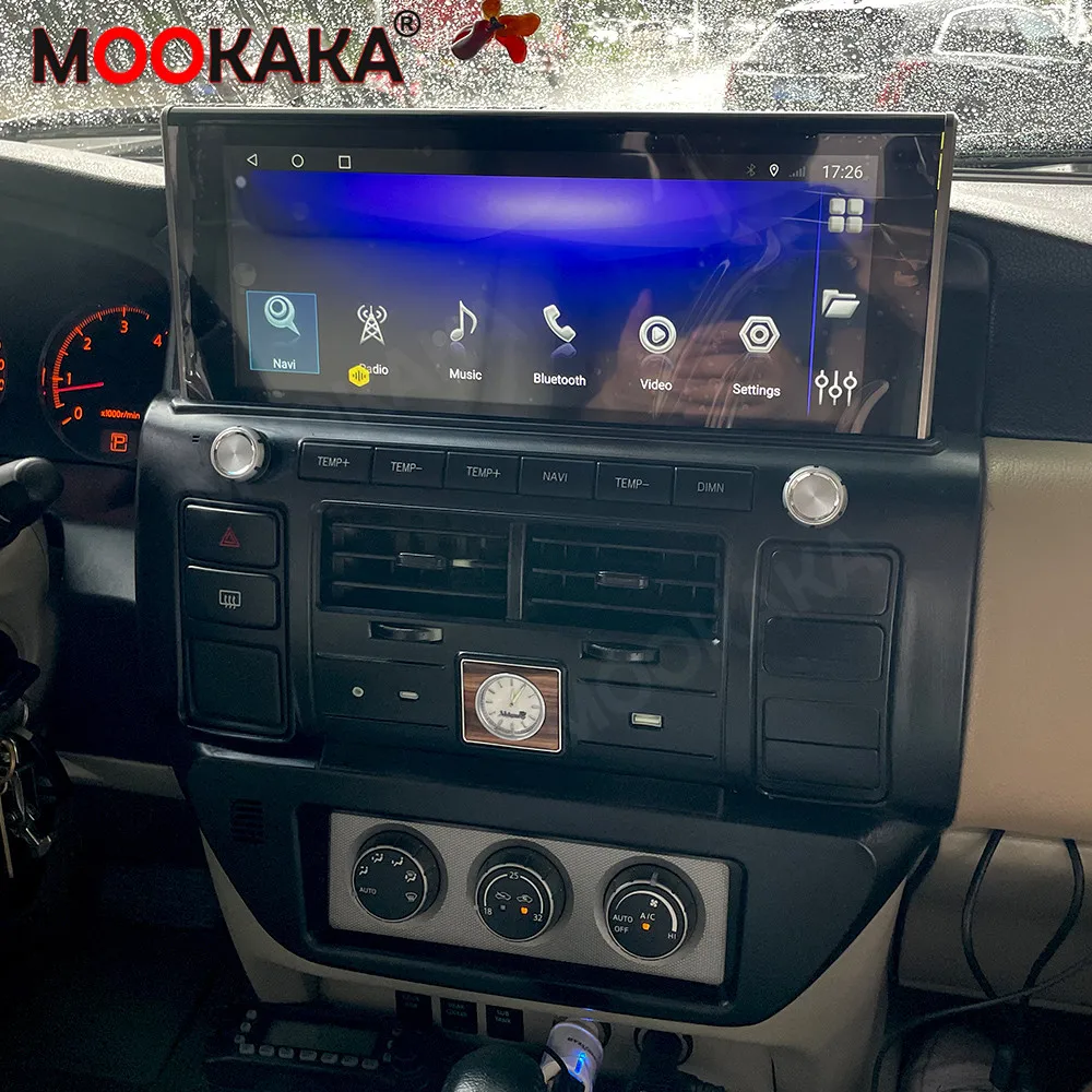 

12,3-дюймовый автомобильный радиоприемник Android 13.0 для Nissan Patrol Y61 2006-2022 с GPS-навигацией, мультимедийным плеером, стереосистемой, поддержкой Auto Carplay и Wi-Fi