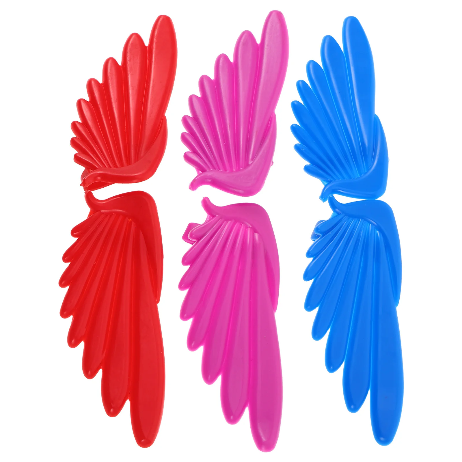 

6Pcs Roller Skate Wings Shoe Charms Colorful DIY Accessories Small Decorative for Roller Skate Shoes Fashion