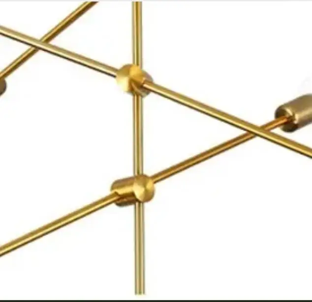 

Postmodern Pendant Lights Glass Ball Globe LED Lamp Nordic Simple Modern Hanging Iron Rod Pipe Lighting Fixture