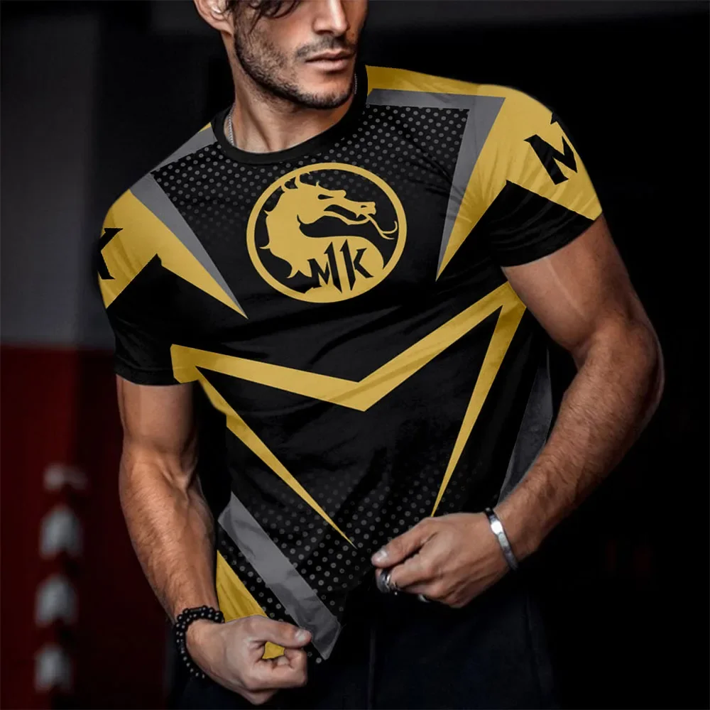 Mortal Kombat 11 T-Shirts Fighting Game 3D Print Cosplay Streetwear Men Women Fashion O-Neck T Shirt Kids Boys Tees Tops Clothes