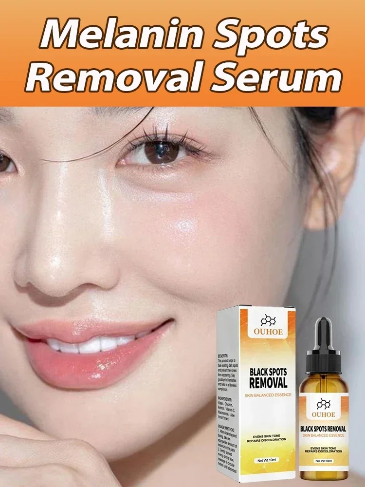 

Skin Melanin Removal Serum Repair Facial Essence Whitening Spot Retinol Vitamin C Niacinamide Anti-Aging Brighten Moisturizing