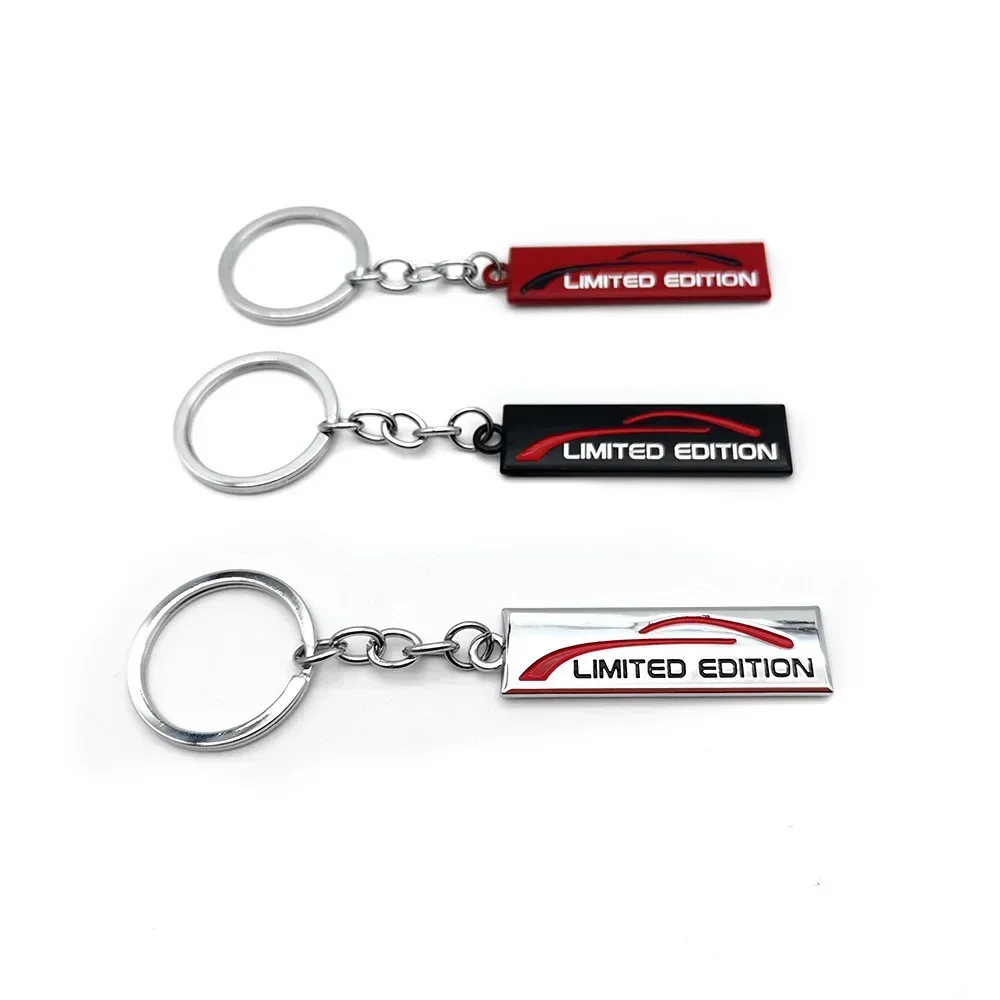 Metal Limited Edition Logo Car Keychain for Geely Emgrand Vision MK MR LC Azkarra Coolray Haoqing SC3 SX7 GX7 Key Ring Holders