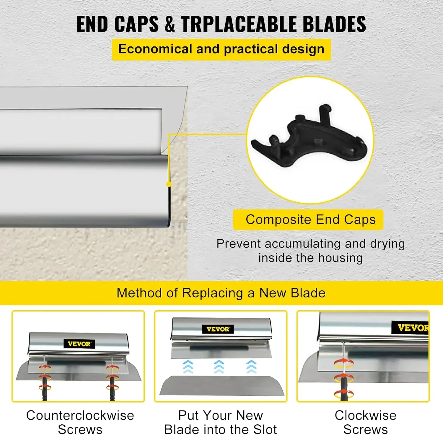 Lâmina de desbaste, faca de alisamento de 24 polegadas, faca de construção europeia de aço inoxidável