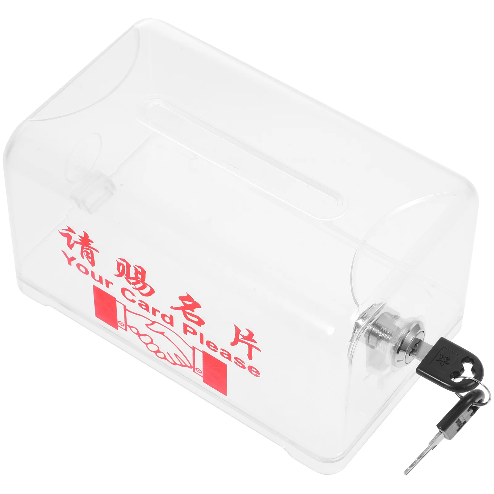 1 مجموعة 1 مجموعة بطاقات الأعمال حامل بطاقة لصندوق المؤتمرات مع قفل منظم سطح المكتب معرض تخزين مكتب الملحقات