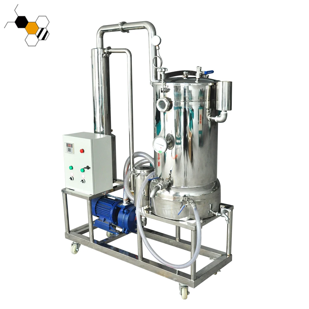 0.5 Ton filter concentrator 60-100 kg/h honey filter machine honey processing equipment machine