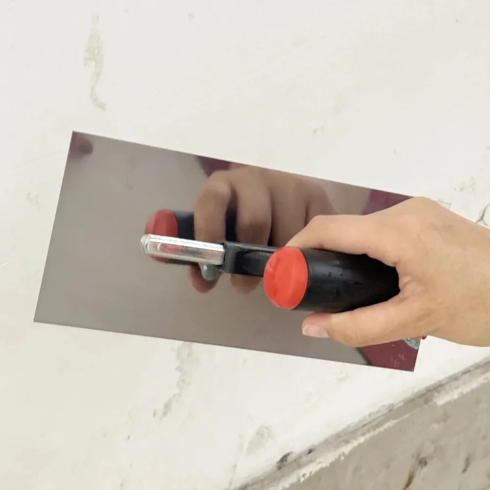 Hand Tool Stainless Steel Plastering Trowel Plastic Handle Ergonomic Design Cement Trowel Scraping Tool Plastering Work
