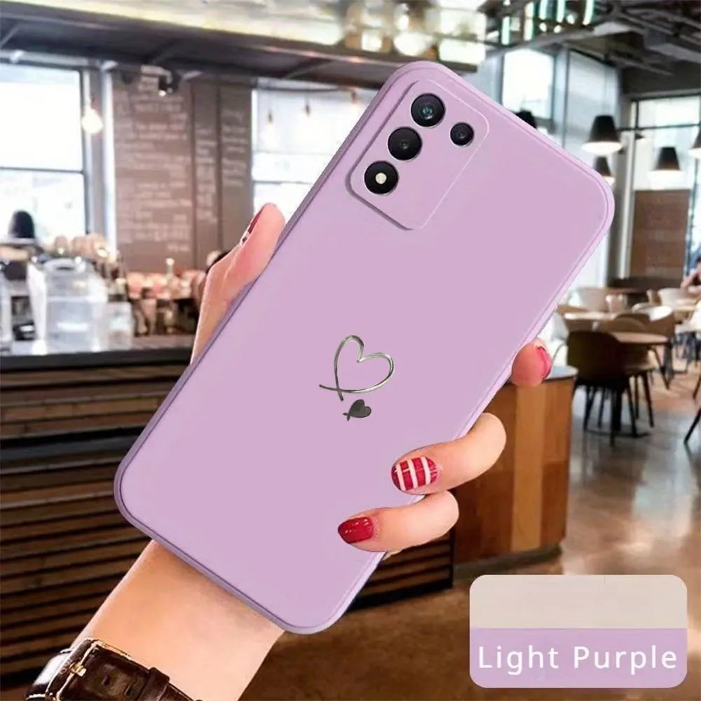 Love Heart Print Anti-Drop Phone Case For Samsung Galaxy S26 S25 Edge S24 S23 S22 S21 S20 Ultra Plus FE 2022 5G Silicone Cover - view 3