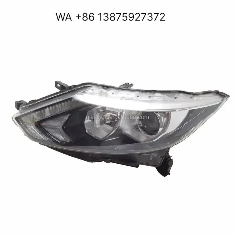 WMWMNU Super Bright Halogen Projector Headlights for 2016 Qashqai Automotive Headlight Components Replacement Parts