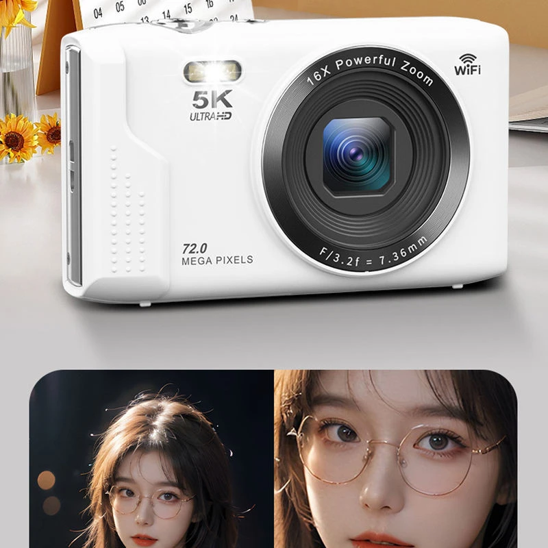5K Student Camera Cheap Price Video Camera with 16X Digital Zoom 2.8 Inch Screen for Kids Boys Girls Teens