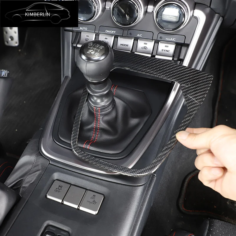 

For 2022 Toyota 86 Subaru BRZ Car Central Control Gear Panel Frame ABS Interior Styling Accessories Shift Panel Trim Cover