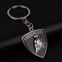 Creativity 3D Style Metal Car Key Ring Sports Key Chain For Lamborghini Urus Huracan Aventador Premium Revuelto Auto Accessories