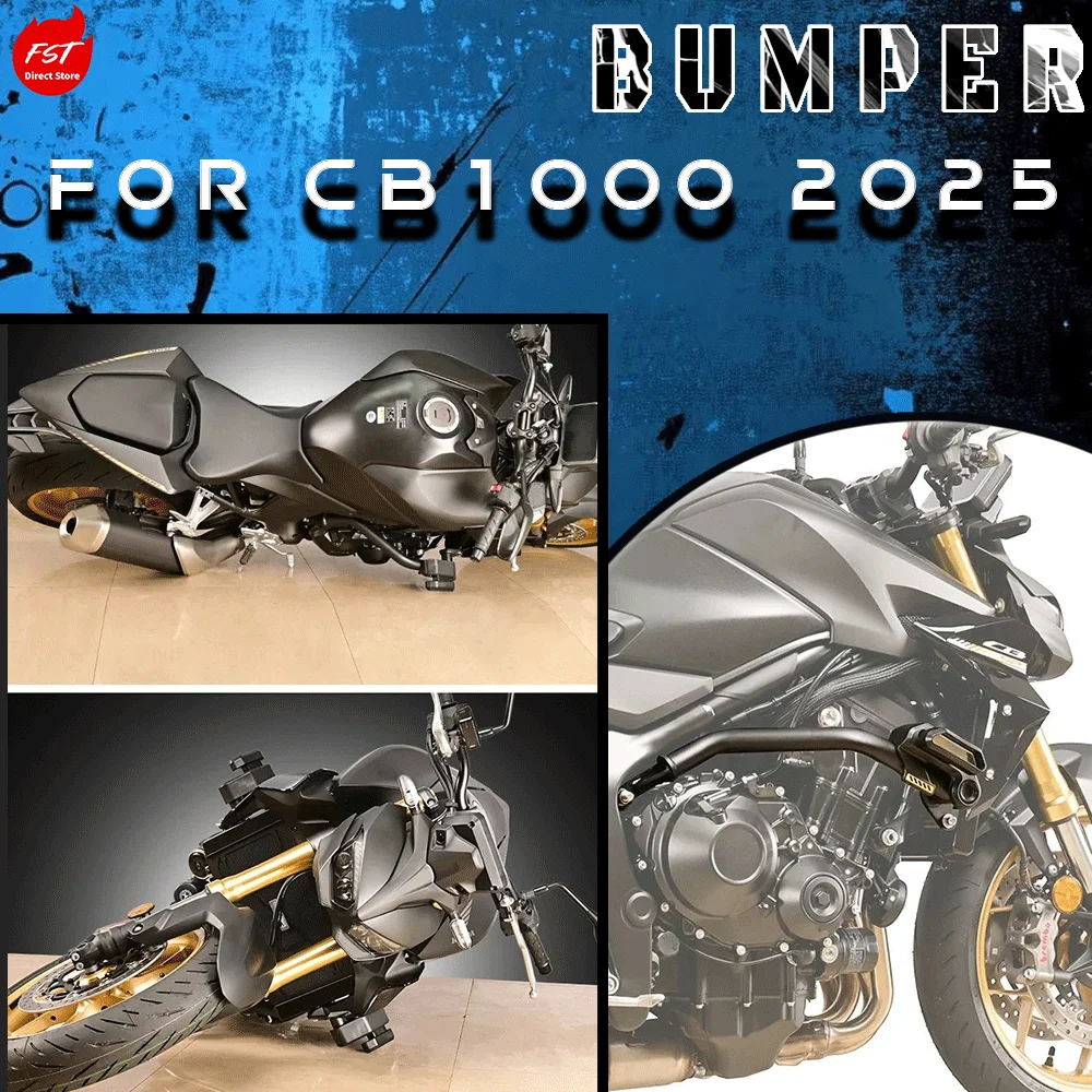 

Fits 2025 CB1000 Hornet Racing Anti-fall Crash Bumper