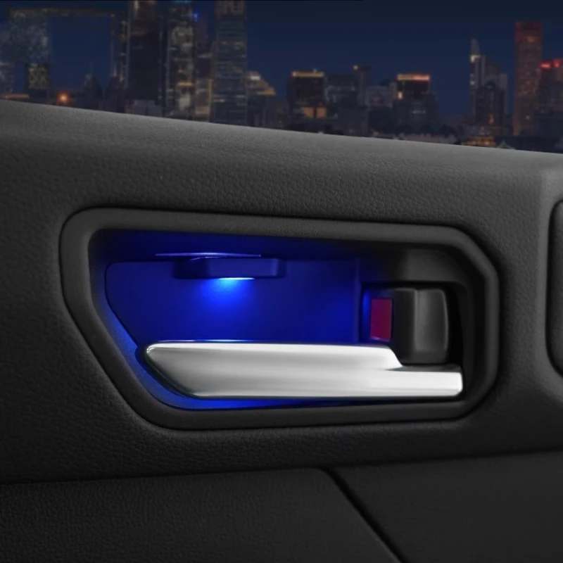 

For Land Crusier LC250 Prado 2024 2025 Inner Door Bowl Atmosphere Light Car Door Handle Ambient Lamp Accessories