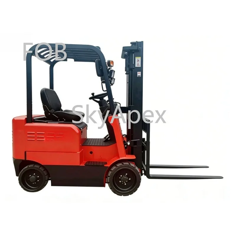 Hot Selling CPD 2.5T Full  Electric  Side Shift Forklift 5M Lifting Lithium Battery CE High Stability AC Motor Warehouse Use FOB