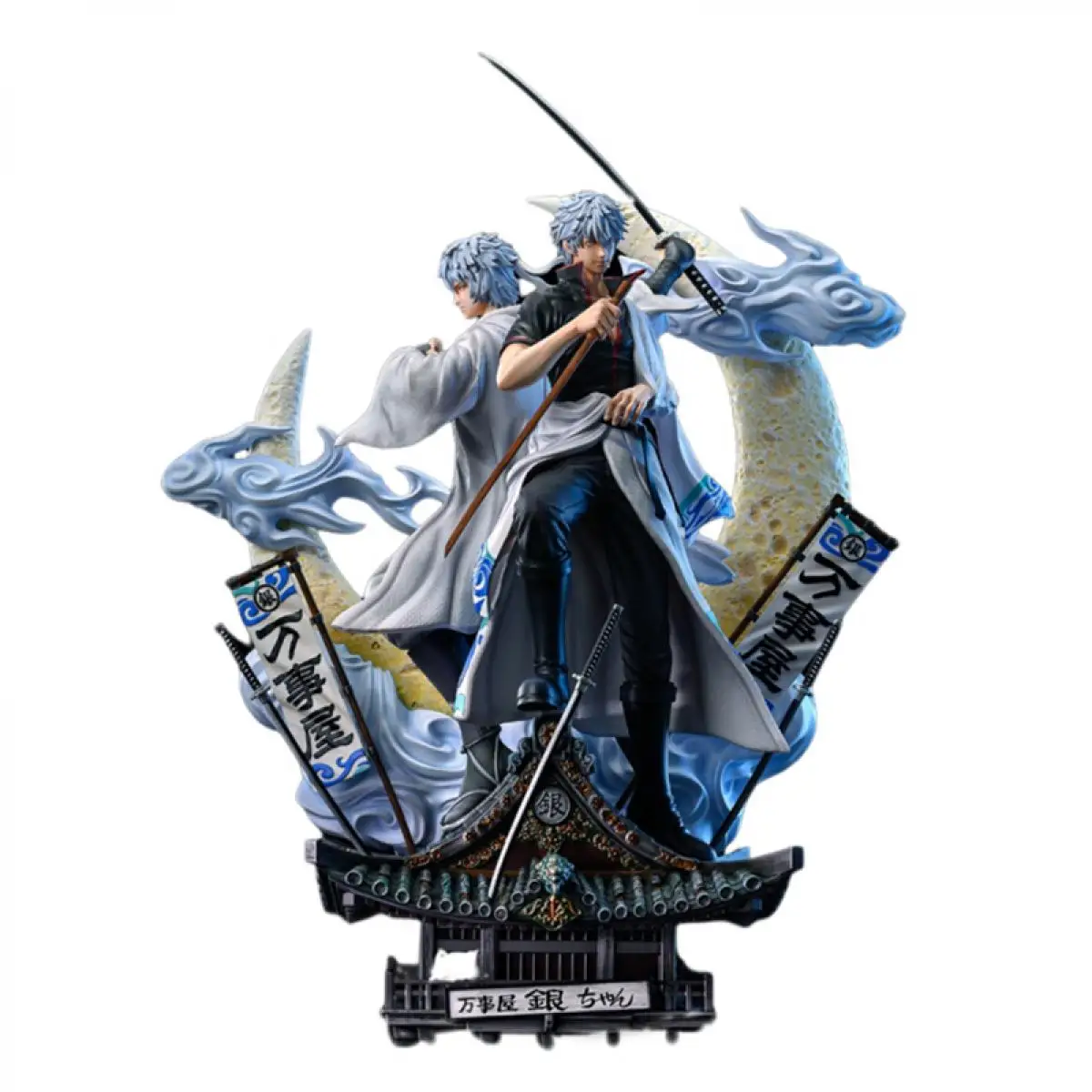 52Cm Gk Lamzc X Jr Studio Gintama Sakata Gintoki Anime Game Action Figure Limited Edition Garage Kit Model Statue Toys