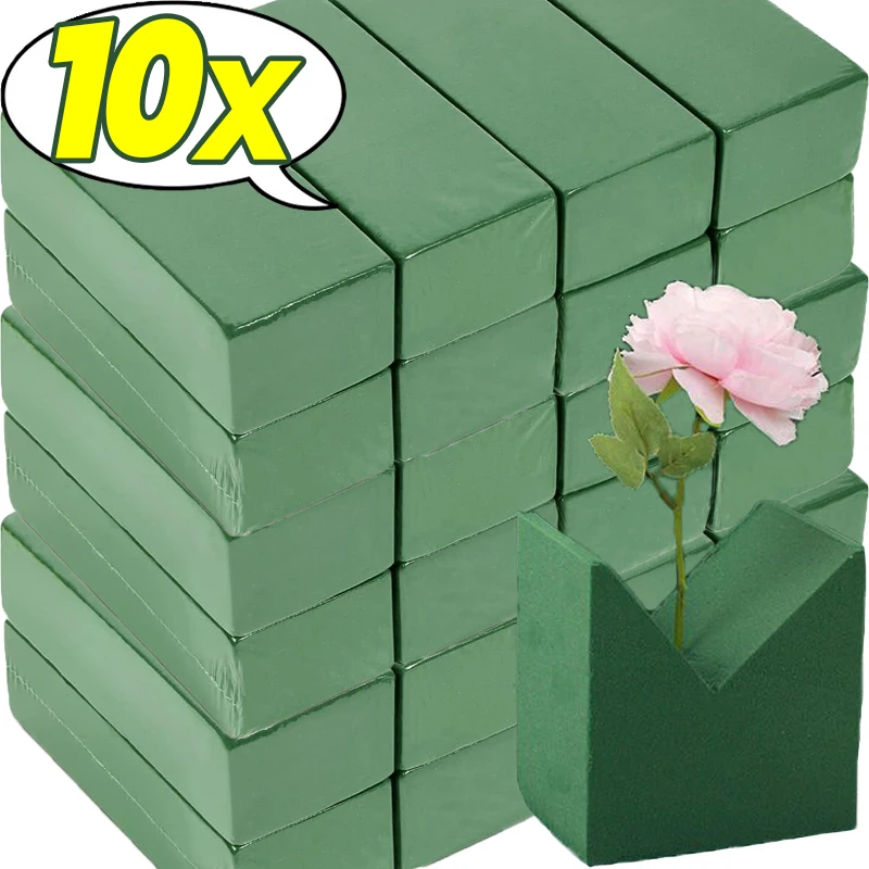 Feuchtigkeitsspendender Schwammblock, frische künstliche Blumen, Schaumstoff, Blumenarrangement, Zubehör, Zuhause, Hochzeit, Kunsthandwerk, Blumenarrangement, Schlamm