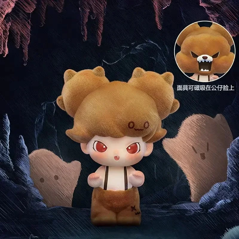 

POP MART Dimoo By Your Side, серия слепая коробка, сумка для догадок, оригинальные игрушки, кукла, милые аниме-фигурки, украшения, подарок