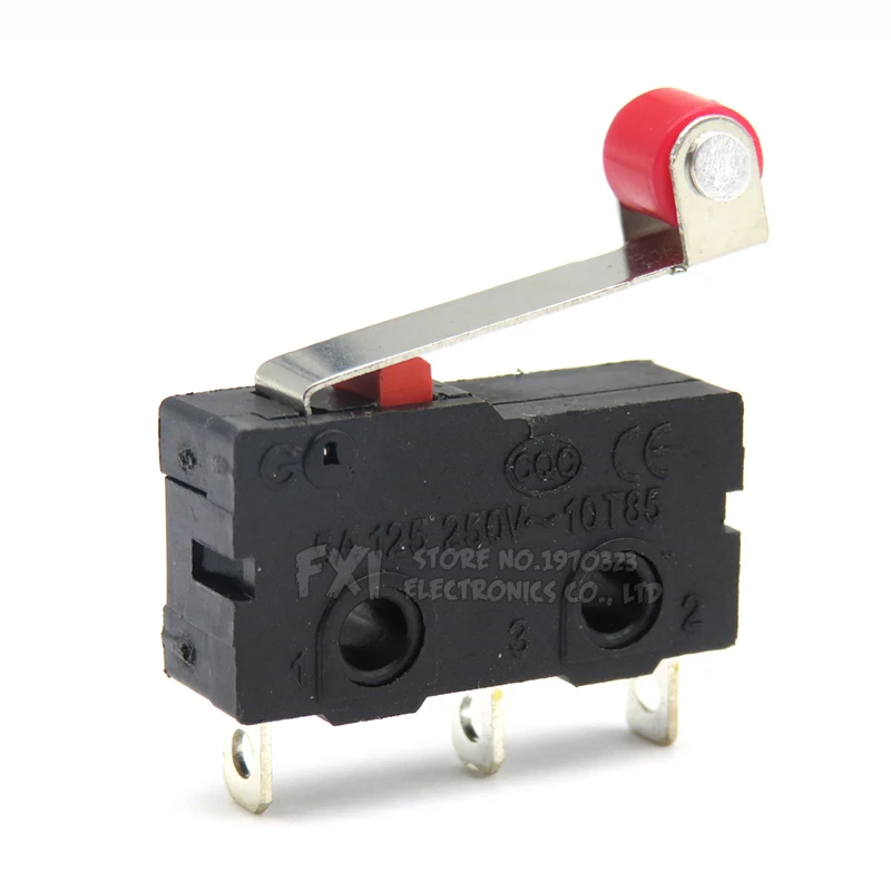 10PCS Limit Switch 3Pin KW11-3Z High quality and long life ibuw All New 5A 250VAC Micro Switch Tact Switch on off