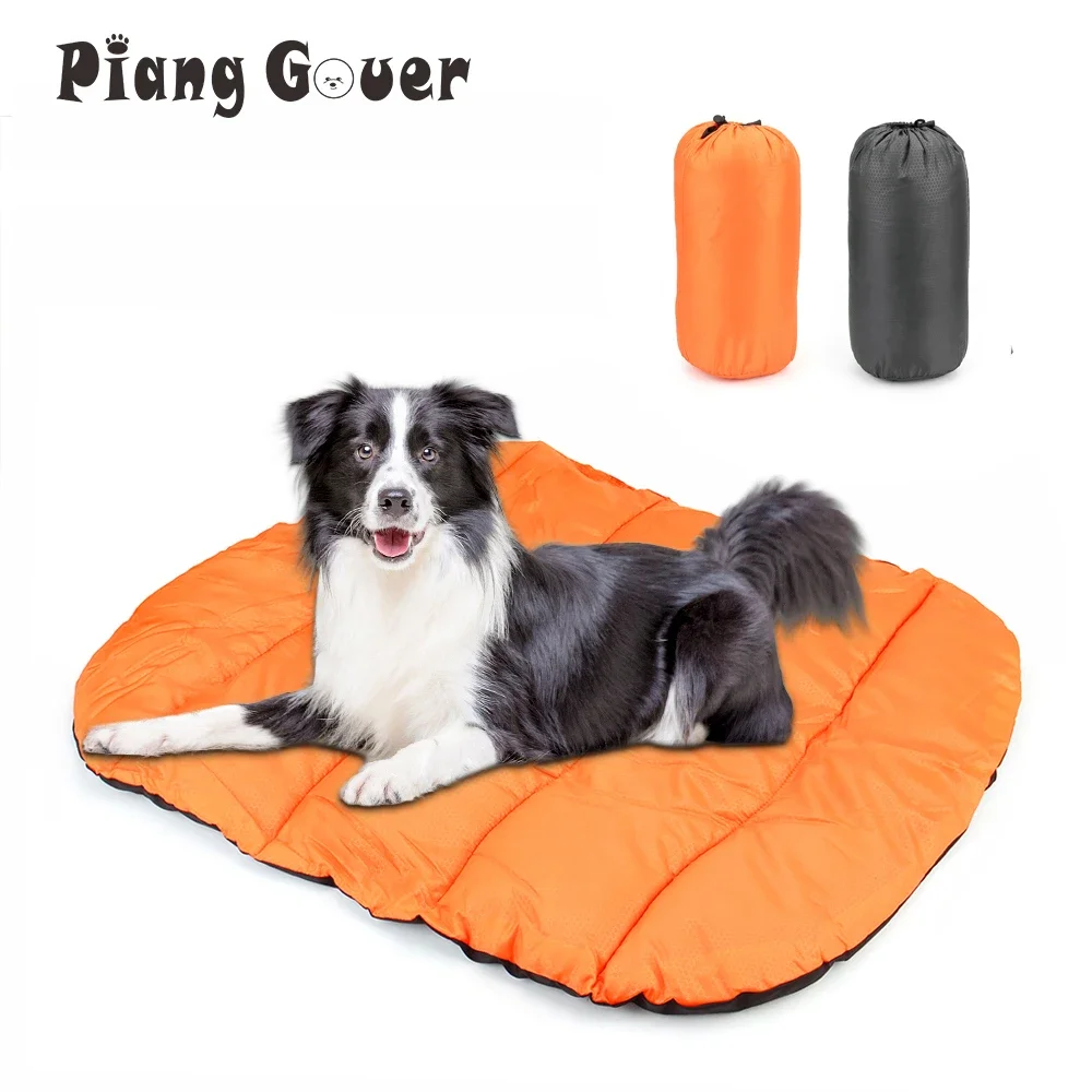 Spring Autumn Thin Pet Mat Picnic Dog Bed Blanket Foldable Pet Mat Cushion Cat Puppy Waterproof Outdoor Pad For Camping Travel