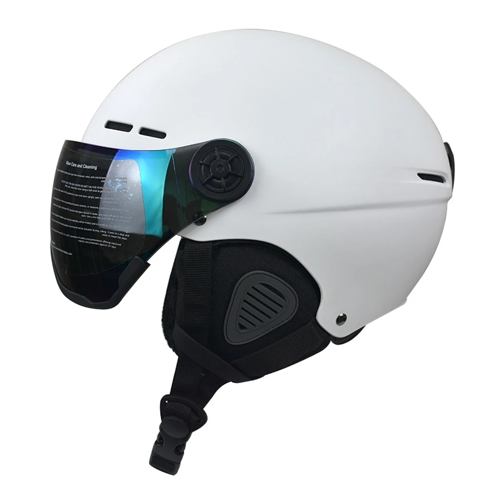 OEM Skiing Helmet CE En1077 Certificate Ski Helmet with Visor Snow Snowboard Helmet with Goggle for Kid Youth Adult S M L XL XXL