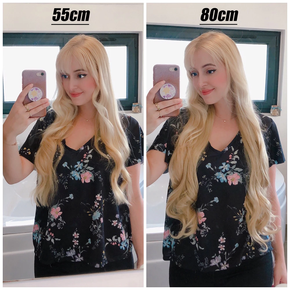 Lange Gerade 5 Clip In Haar Extensions Synthetische 80cm Hitze Beständig Faser Haarteil Schwarz Braun Natürliche Haar Für Frauen