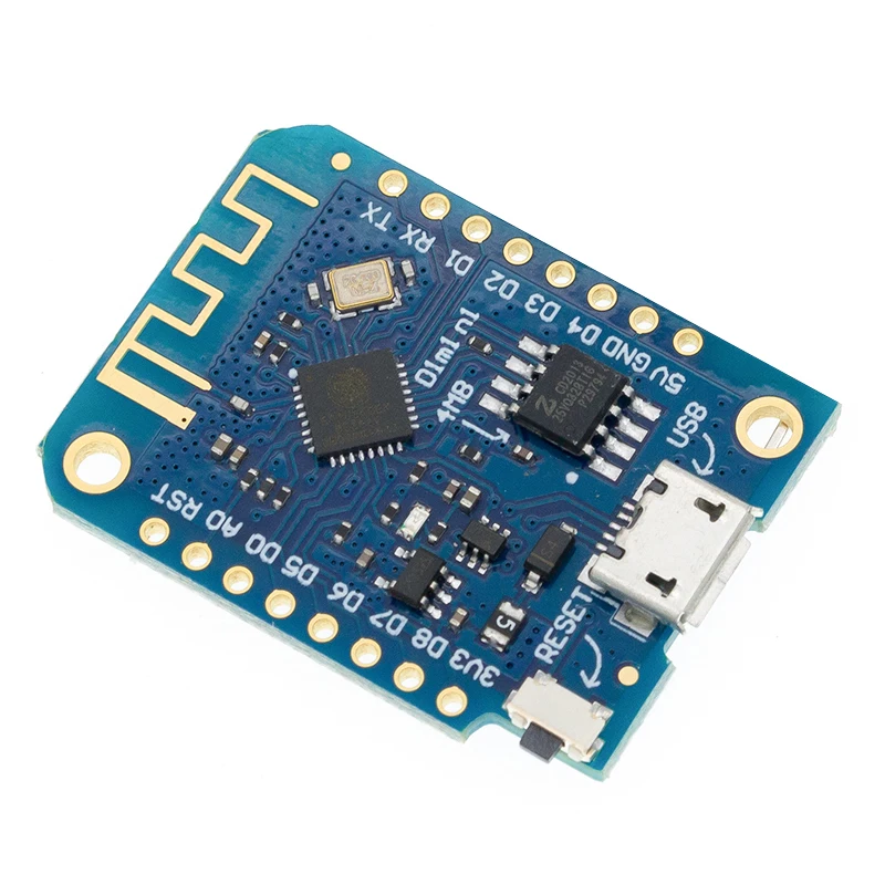 AITEXM D1 Mini V3.0.0 WIFI لوحة تطوير إنترنت الأشياء على أساس ESP8266 CH340 CH340G لـ Arduino Nodemcu V2 MicroPython