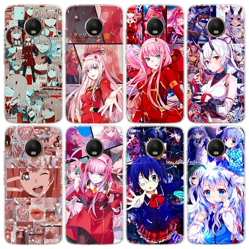 Hot Zero Two Darling in the FranXX Anime Phone Case For Xiaomi Poco X3 GT X4 NFC M4 M5 M5S X6 X5 Pro 5G M3 Mi F6 F5 F4 F3 F