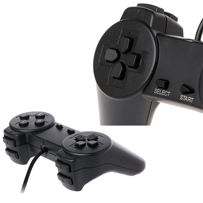 1.5m USB Wired PS1 Gamepads, PC Game Controller Computer Game Gamepad,USB PS1 Controller