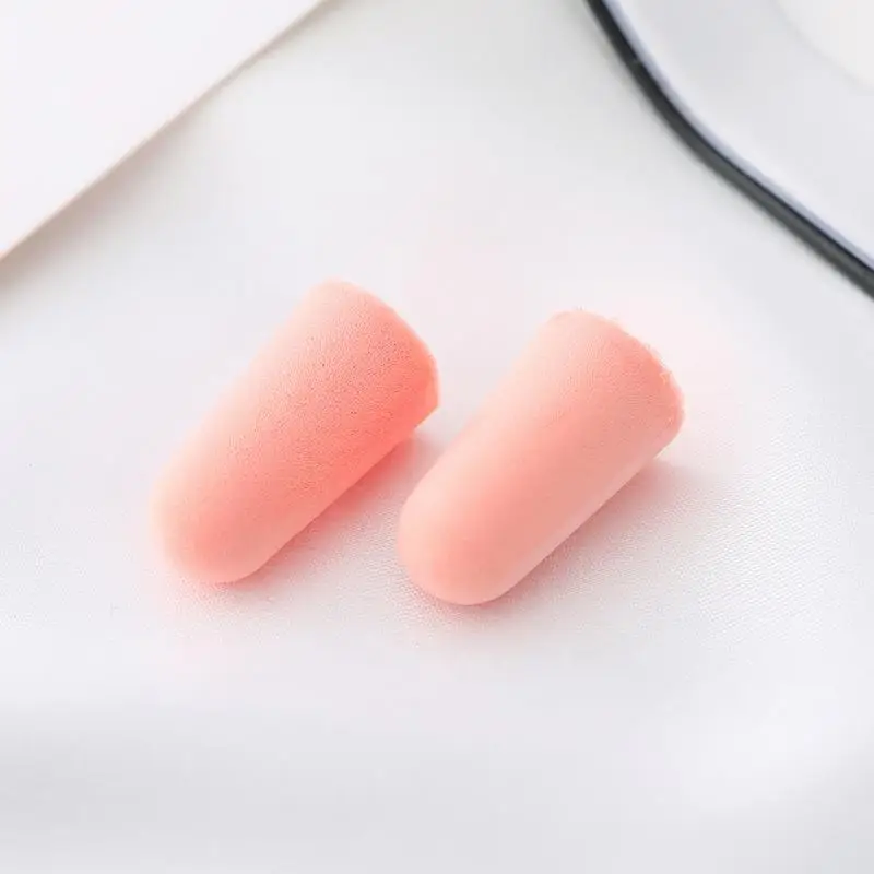 Confortável Ruído Cancelando Tampões, Ear Plugs reutilizáveis, Alta Fidelidade e Reutilizável, Proteção Auditiva, Suave, 2pcs