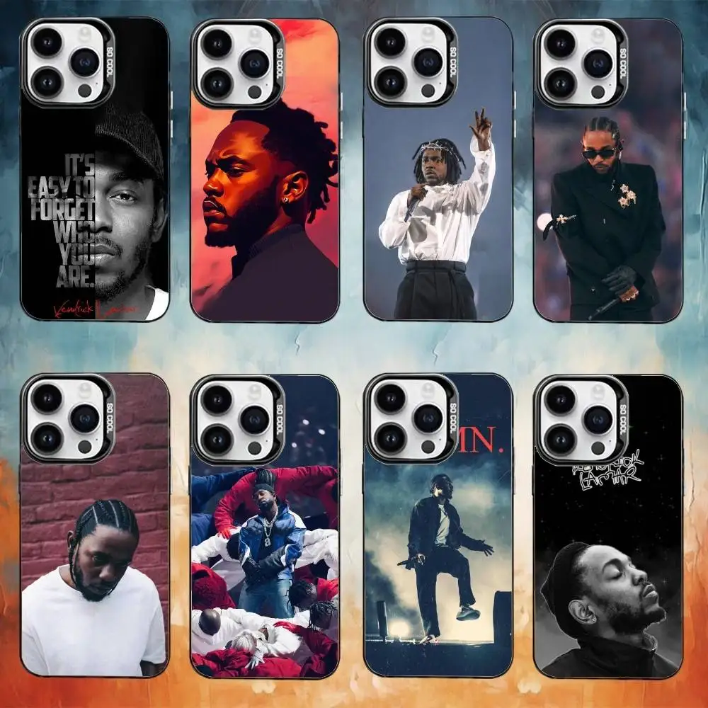 

rapper K-Kendrick LamarS Phone Case For iPhone17,16,15,14,13,12,11 Plus,Pro Max Black Candy Matte Shockproof Cover