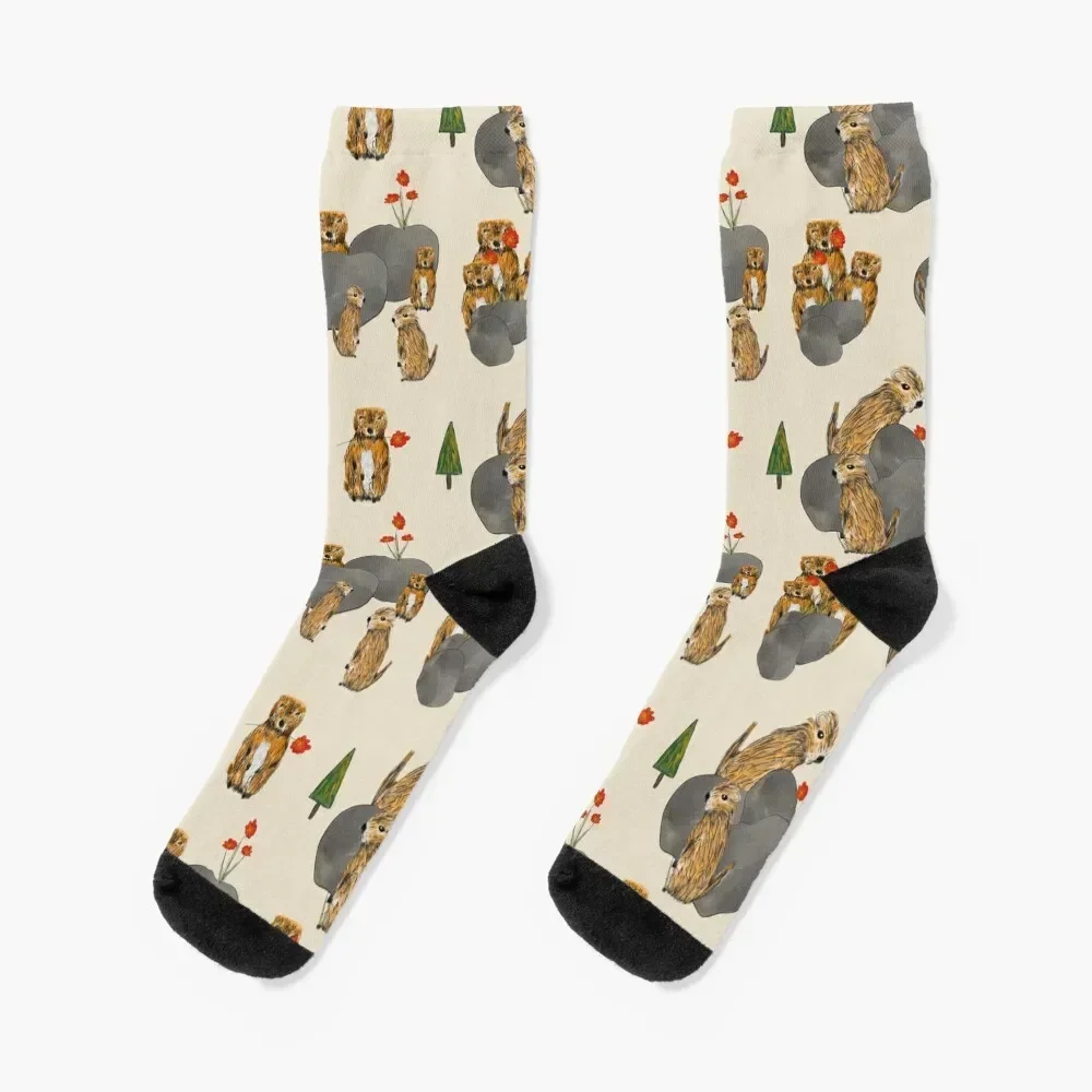 Cute and Quirky Marmots Socks with print kawaii fashionable heated Men Socks Women's