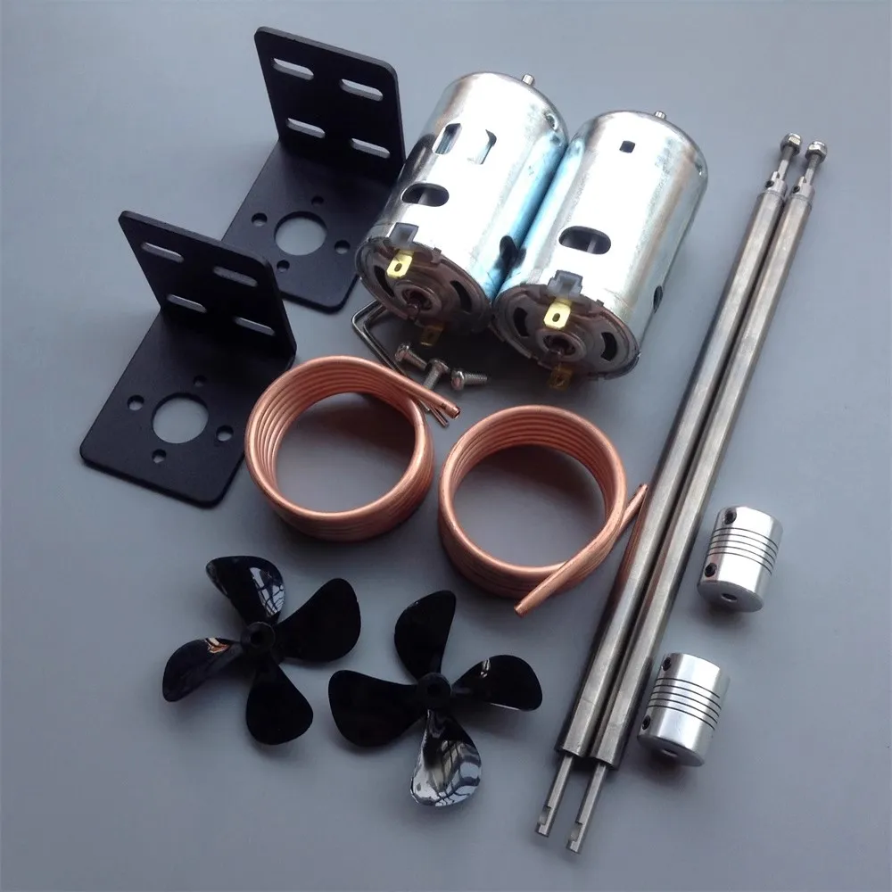 محرك 24 فولت 895 + قاعدة تركيب + حلقة تبريد المياه + عمود محرك + شبكة المروحة قارب نقل الطاقة 12000 دورة في الدقيقة