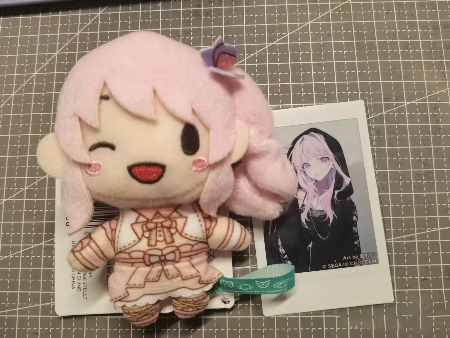 Muñeco de peluche Pjsk de 10cm, proyecto Sekai Akiyama Mizuki, llavero de peluches de peluche, colgante Yoisaki Kanade, mochila, bolso, decoración, regalo