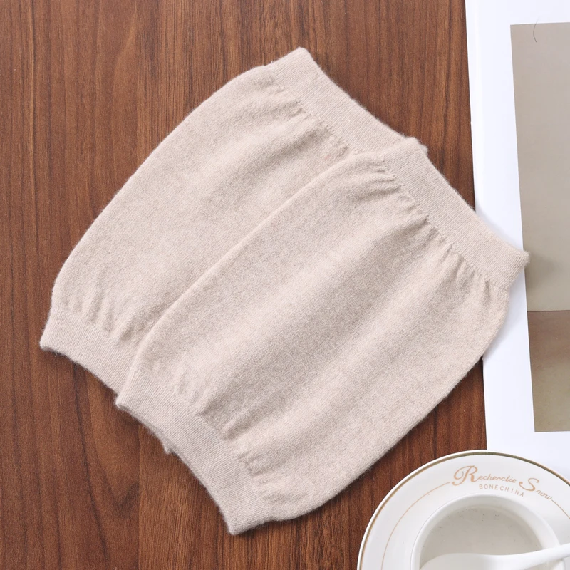 100%Cashmere Knee Pads Winter Thin Design Warmth for Cold Leg Summer Air Conditioning Essential Knee Sleeve for Joint Protection