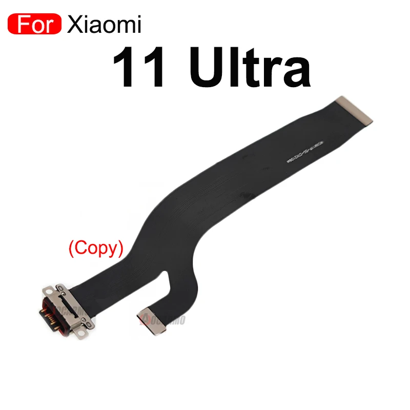 1Pcs Type-C USB Charger Port For Xiaomi Mi 11 Ultra 11Pro Charging Dock Flex Cable Replacement Parts