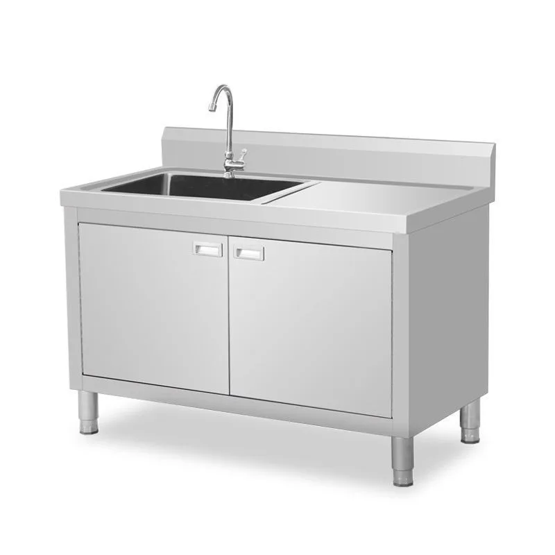 Wholesale Kitchen Sink Cabinet Commercial Sink Restaurant Industrial Stainless Steel Sink Cabinet