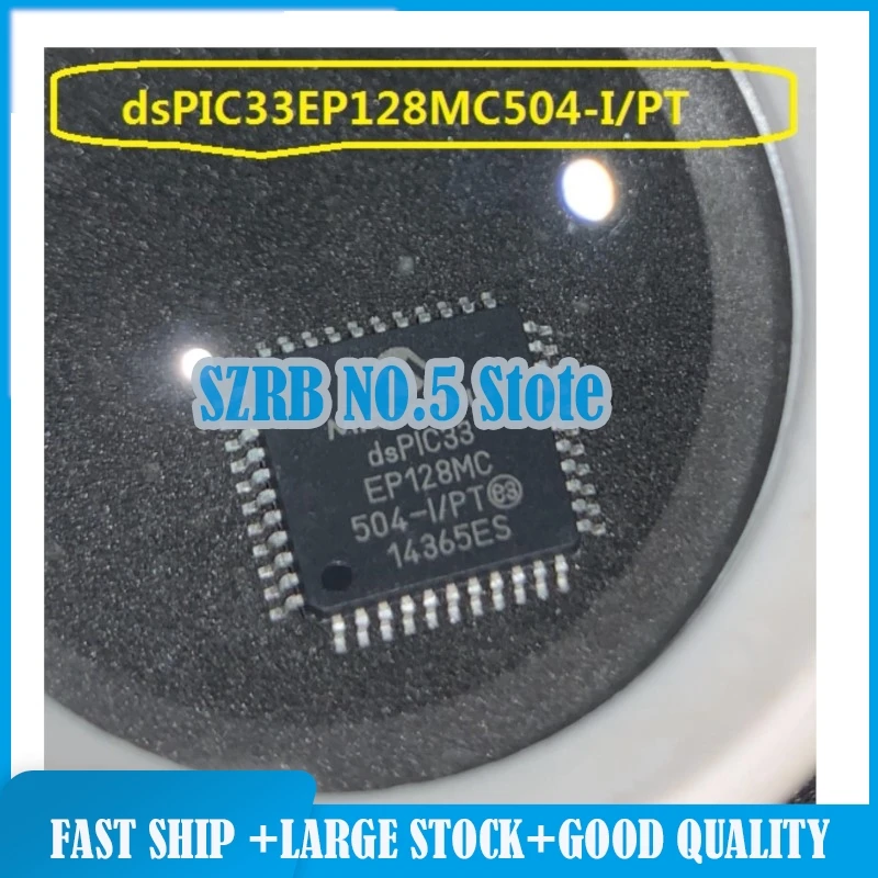 2pcs/lot dsPIC33EP128MC504-I/PT 44TQFP chips Electronic components