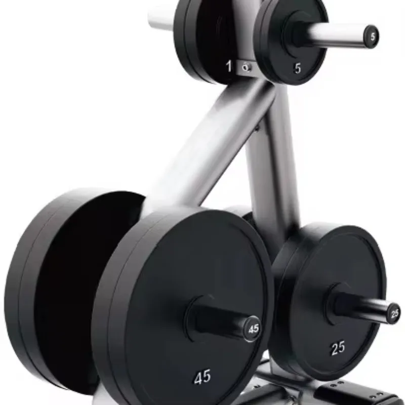

YTYIN Commercial Weight Tree Plate Storage Rack OEM ODM Heavy Duty Steel Frame For Gym Free Weight Equipment