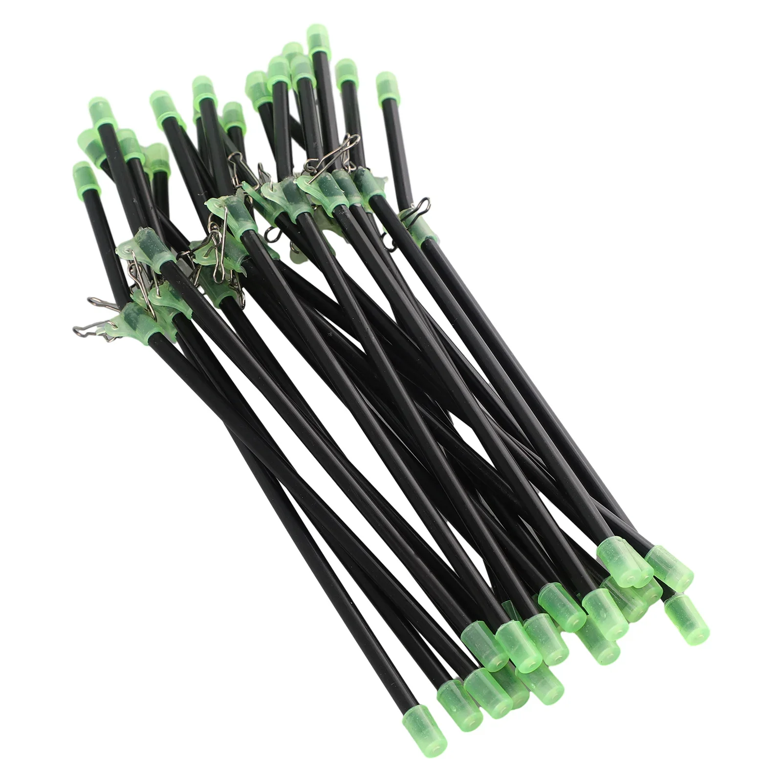 20x Sea Fishing Anti-Tangle Feeder Boom Luminous With Snaps Balance Connector Lure Trace Snap Links For Swivels Pesca Iscas NEW
