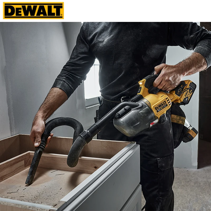 DEWALT 20 В пылесос DCV501LN беспроводной ручной пылесборник промышленный очиститель перезаряжаемый для автомобиля дома Gardon Cleaning