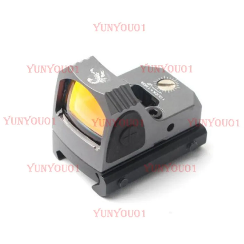 

Red Dot Hypotenuse Holographic Sight High Light Transmission Glue High Definition Slingshot Toy Shock Scorpion Mark Sentry