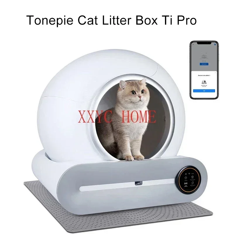 Automatic Cat Litter Box Intelligent App Control Self-Cleaning Cat Litter Box Cat Litter Box Electronic Pet Toilet Cat-Related