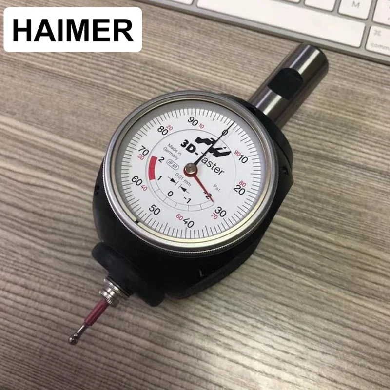 HAIMER 3D Edge Universal Detector Centering Dial Test Indicator Center Finder Milling Tool