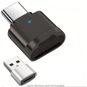 Type‑C OTG TF Card Reader Adapter Optional USB‑A Converter, LED Indicator Micro SD Memory Card Reader for Phone Laptop, image 9
